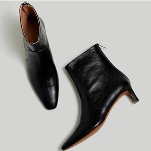 Madewell Black Heeled Boots
